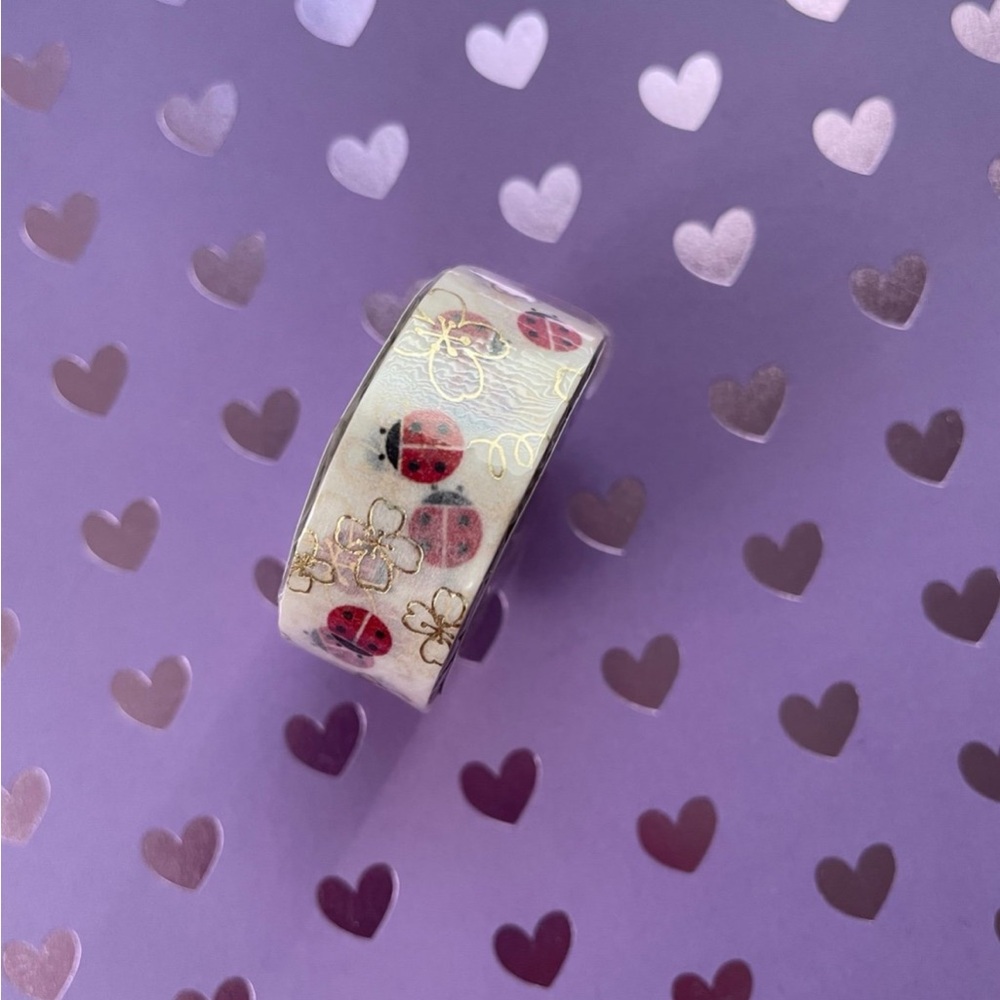 Lady bug washi tape